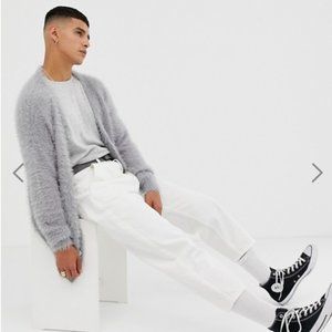 Noak Drop Shoulder Cardigan in Premium Yarn